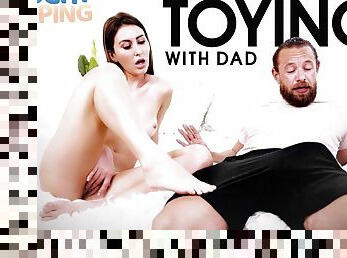Paige Owens & Brad Newman in Toying With Dad