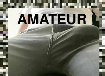 imens-huge, masturbare-masturbation, amatori, jet-de-sperma, pula-imensa, masturbare, sperma, solo, jeans, birou