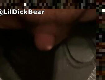 Gay Naked Bear Shows Off Short Micro Dick