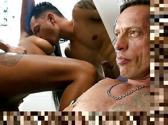 مؤخرة, الاستحمام, عربدة, حفلة, كس-pussy, زب-ضخم, مراهقون, لاتينا, جنس-في-مجموعة, برازيلية
