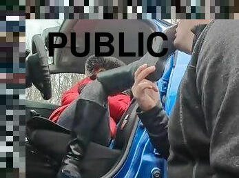 public, amatori, slclav, picioare, fetish, amanta, dominare, cizme, femdom