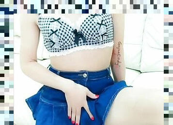 asiático, masturbación, transexual, amateur, paja, bragas, jóvenes18, cachonda, lencería, mona