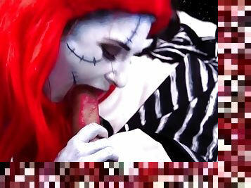 Jack skelligton makes out with sally in nightmare before xmas porn parody
