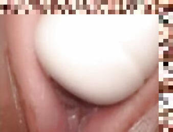 orgasme, vagina-pussy, muncrat, amatir, sperma, ketat, sempurna, seorang-diri, basah