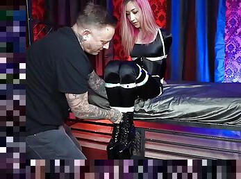 travestit, bdsm, taratura, legatura, american, fetish, latex, bondage, dominare, tate-mici