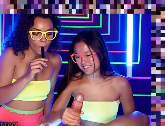 Lulu Chu, Ella Cruz And Louise Louellen - And Give Neon