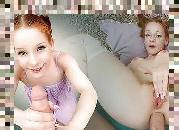 Cute Ginger Step Sister Amy Quinn Needs Step Brother To Teach Her All About Anal - SisLovesMe