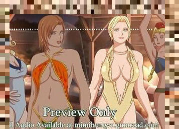 Dead or Alive/Street Fighter Ladies Fuck You and Each Other in an Onsen (Audio Preview)