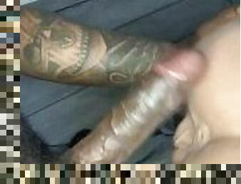 Veiny cock enjoying  sex toy  ????