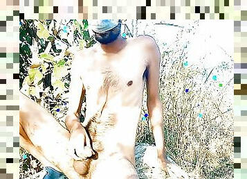 Indian Army men big dick cumshot in forest Muslim