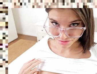 Stefany Kyler Returns Wearing Glasses POV Sex