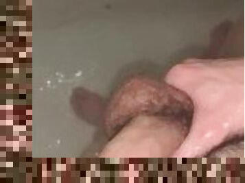 twink boy taking a bath