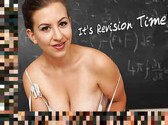 It's Revision Time - DownblouseJerk