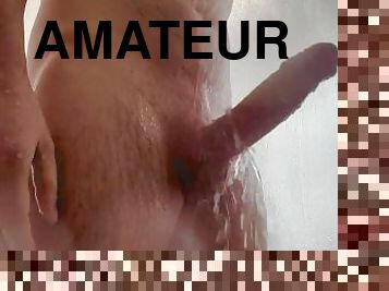 Shower jerk off