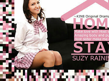 Home Stay Make Love With Host Sister Amazing Body And Pussy Vol2 - Suzy Rainbow - Kin8tengoku
