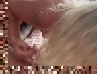 cul, amateur, fellation, ejaculation-sur-le-corps, ados, ejaculation-interne, ejaculation, blonde, tatouage, bite