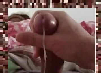 How a 23 year old starts his morning. Jerking off thick dick.