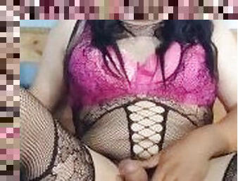 Travesti mexicana cumshot