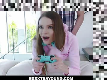 Jessae Rosae - Petite Girl Hardcore Fuck Gamer