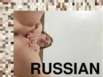 cul, gros-nichons, chatte-pussy, russe, amateur, anal, jouet, belle-femme-ronde, blonde, solo