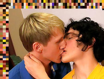 Hayden Chandler is kisisng Josh Bensan in his anal