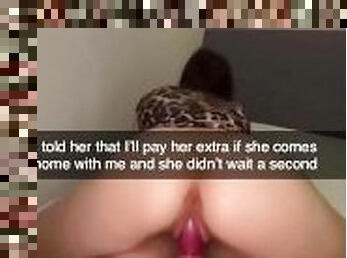 Cheating wife fucks Guy after Bar on Snapchat Cuckold
