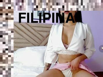 vagina-pussy, latina, kotor, sperma, alat-mainan-seks, filipina, berkedip, menggoda