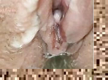 mandi, kelentit, kencing, alat-kelamin-wanita, amateur, perempuan-afrika, faraj, fetish, mandi-shower