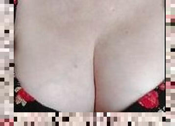 suurtiss, amatöör, küpsemad, beibed, milf, punapea, tissid, soolo, cougar