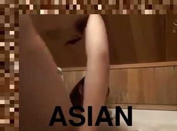 azijski, fafanje, velik-penis, kurac
