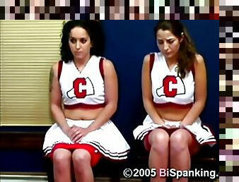 2 cheerleaders paddled hard by kailee