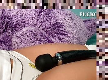 Vibrator Torture ~ Submissive Slut Step Daughter ~ Step Daddy Makes Me Cum ~ Mom Was at Work ~ BDSM