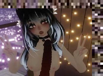 I give you jerk of instructions in VRChat while playing with myself