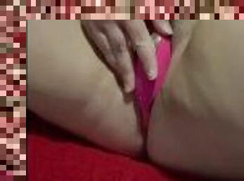 mastubasi, orgasme, vagina-pussy, mainan, wanita-gemuk-yang-cantik, sudut-pandang, alat-mainan-seks, seorang-diri