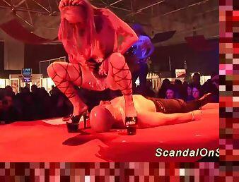 lapdance scandal show on stage