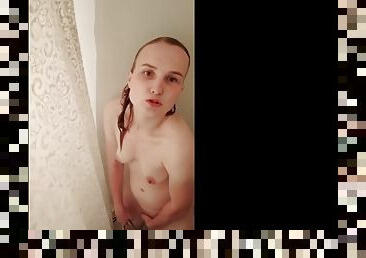 Beautiful teen wants you to watch her in the shower