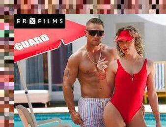 Hot Trans Lifeguard Oudoor Fuck wt Muscle Hunk - Emma Rose - GenderXFilms