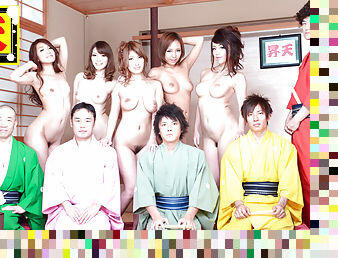 asiatic, japoneza, laba, sex-in-grup, babardit