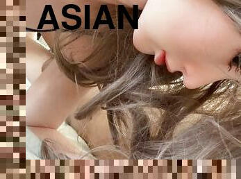 asiatisk, store-patter, hundestilling, brystvorter, synsvinkel, trusser, kæreste-kvindlig, dukke, høje-hæle, undertøj-underwear