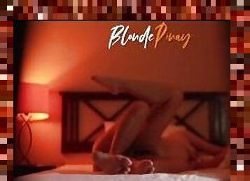 blonde pinay goes all in, side fuck, reverse cowgirl, anal cumshot