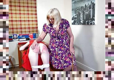 Her First Caning Poor Rosie Sky