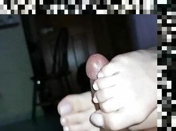 rica paja con los pies footjob