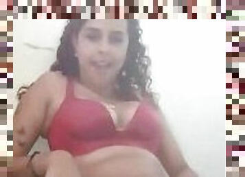 masturbación, amateur, adolescente, latino, pequeñita, a-solas, tetitas