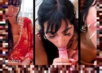 Bhabi Aaliyah Yasin gets a big facial during Eid #BeforeDuringAfter