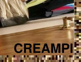 Creampie in the Closet