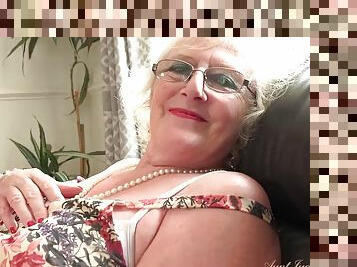 AuntJudysXXX - Your horny GILF landlady, Mrs. Claire lets you pay the rent with cum - POV