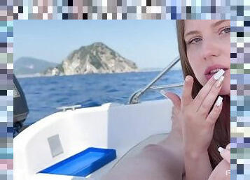 She cheated on a guy with his friend on a yacht  Bella Crystal