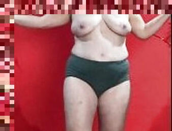 gros-nichons, mamelons, vieux, amateur, mature, milf, maman, drôle, percé, mère