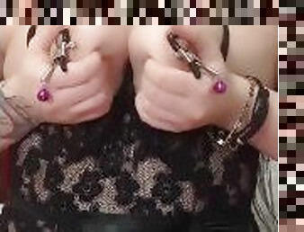 My breasts would fit perfectly in your manly hands ? ????