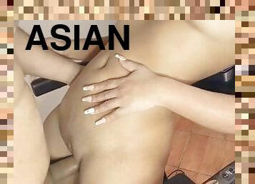 एशियाई, गांड, बिगतीत, गुदा, मुख-मैथुन, लैटिना, कम, स्तन, बुत, व्यायामशाला